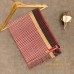 CREAM AND MAROON MAHESHWARI PURE HANDLOOM COTTON SILK SAREE