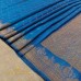 TEAL BIUE  BANARASI MATKA SILK SAREE