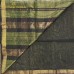 OLIVE GREEN AND BLACK MAHESHWARI PURE HANDLOOM COTTON SILK SAREE