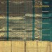 Deep Bottle Green Mangalagiri Pure Handloom Silk Cotton Saree with Woven Checks and Gold Zari Border