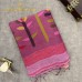 BERRY PINK LINEN SAREE