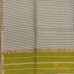 LIGHT OLIVE GREEN MAHESHWARI  PURE HANDLOOM SILK COTTON SAREE