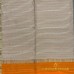 BRIGHT ORANGE MAHESHWARI PURE HANDLOOM SILK COTTON SAREE