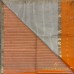 BRIGHT ORANGE MAHESHWARI PURE HANDLOOM SILK COTTON SAREE