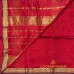 RICH DEEP RED MAHESHWARI PURE HANDLOOM SILK COTTON SAREE
