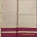 BURGUNDY MAROON MAHESHWARI PURE HANDLOOM SILK COTTON  SAREE