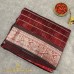 Wine Red Mangalagiri Pure Handloom Silk Cotton Saree with Silver Zari Border and Buttas