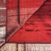 Wine Red Mangalagiri Pure Handloom Silk Cotton Saree with Silver Zari Border and Buttas