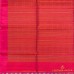Golden Yellow Pure Handloom Cotton Silk Saree with Woven Buttas and Red Border