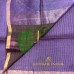 RICH PURPLE TISSUE  LINEN SILK SAREE