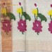 OFF WHITE  PURE LINEN SAREE