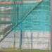 Aqua Green Mangalagiri Pure Handloom Silk Cotton Saree with Silver Zari Border