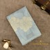 MUTED DUSTY BLUE HANDLOOM ORAGANZA EMBROIDERY SAREE