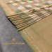 PASTEL GREEN AND BEIGE PURE TUSSER GEORGETTA BANARASI SAREE