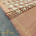 PASTEL PINK AND BEIGE  PURE TUSSER GEORGETTE  BANARASI SAREE