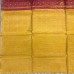 Maroon Pure Handloom Cotton Silk Saree with Zari Checks and Gold Buttas