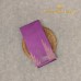 Lavender Pure Handloom Cotton Silk Saree with Golden Zari Temple Border