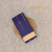 Dark Violet Pure Handloom Cotton Silk Saree with Antique Zari and Chikoo Thread Weave