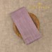 Muted Lavender Pure Handloom Cotton Silk Saree with Beige Temple Border