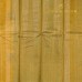 Golden Yellow Pure Handloom Cotton Silk Saree with Beige Temple Border
