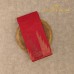 Maroon Pure Handloom Cotton Silk Saree with Golden Zari Temple Border