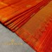 RUST ORANGE BANARASI RAW SILK SAREE