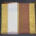 SIGNATURE Pure Handloom Balaramapuram Unakkupaav Kasavu saree – Bold Maroon & Gold  Stripe
