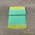 Teal Green Pure Handloom Balaramapuram  Unakkupaav Kasavu Saree –  Classic Golden Kasavu Border