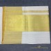 Pure Handloom Balaramapuram Unakkupaav Tissue Kasavu Saree – Classic 10-Inch Kasavu Border with All-Over Zari Stripes