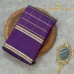 PURE HANDLOOM KANCHIPURAM SILK SAREE-PURPLE BODY