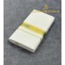 Off-White Pure Handloom Balaramapuram Kasavu Double Mundu with Gold Kasavu and Rama Blue Motif