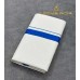 Off-White Pure Handloom Balaramapuram Kara Double Mundu with Blue Kara