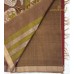 BROWN  PURE HANDLOOM COTTON SAREE