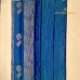 Pure Kanchipuram Handloom Silk Saree – Peacock Blue Borderless Design with Geometric Neem Zari Body & Grand Yaali Motif Pallu