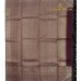 DARK PURPLE PURE KANCHIPURAM HANDLOOM SILK SAREE