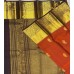 Pure Kanchipuram Handloom Silk Saree – Burnt Orange Body with Golden Zari Mango Motifs & Contrast Brown Annapakshi Border