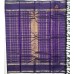 DEEP VIOLET PURE KANCHIPURAM HANDLOOM SILK SAREE