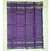 DEEP VIOLET PURE KANCHIPURAM HANDLOOM SILK SAREE