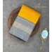 Pure Kanchipuram Handloom Silk Saree – Vibrant Mango Yellow Body with Mughal Zari Motifs & Contrast Peacock Blue Annapakshi Border