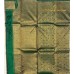 DARK GREEN PURE HANDLOOM KANCHIPURAM SAREE