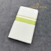 Off-White Pure Handloom Balaramapuram Kasavu Double Mundu with Gold Kasavu and Bright Green Kara