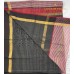 CREAM AND MAROON MAHESHWARI PURE HANDLOOM COTTON SILK SAREE