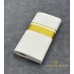 Pure Handloom Balaramapuram Unakkupaav Double Mundu  – Broad Golden Kasavu  Border with Peacock Feather Motif Weave & Pure Off-White Base