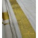 Pure Handloom Balaramapuram Unakkupaav Kasavu Double Mundu