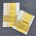 Balaramapuram Unakkupavu Single Set Mundu – All-Over Golden Zari Stripe with Coordinated Neriyathu & Blouse