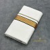 Off-White Pure Handloom Balaramapuram Kasavu Double Mundu with Copper-Gold Woven Kasavu and Black Kara