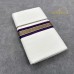 Off-White Pure Handloom Balaramapuram Kasavu Double Mundu with Woven Gold Kasavu and Dark Purple Kara