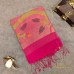 MAGENTA PINK ORGANZA SILK SAREE