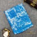 DENIUM BLUE &OFF WHITE TUSSER SILK SAREE