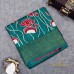 SEA GREEN TUSSER SILK SAREE